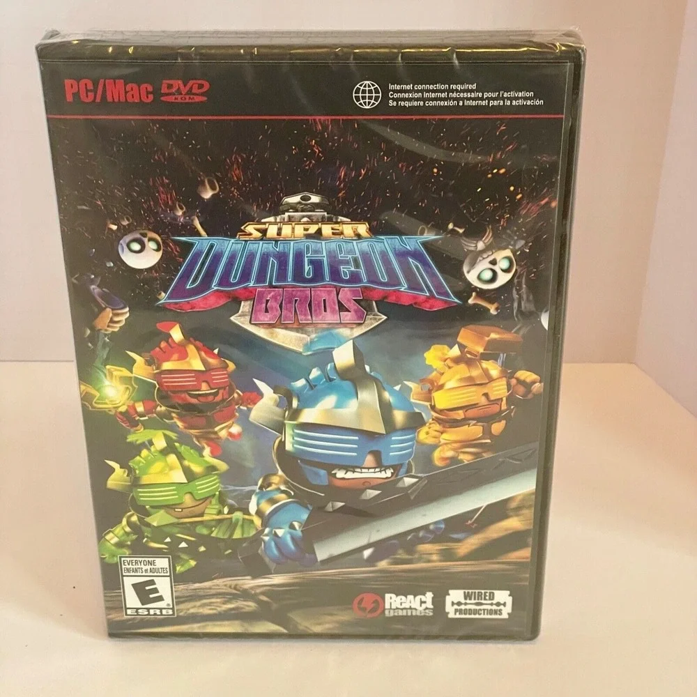 Super Dungeon Bros for PC or Mac / DVD‎ Rom Game / NEW Sealed!!
